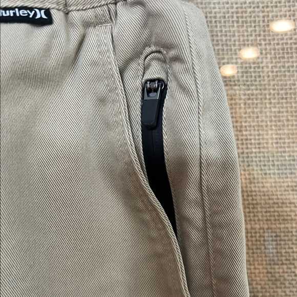 Hurley Boys Khaki Pull on Pants - Picture 3 of 7
